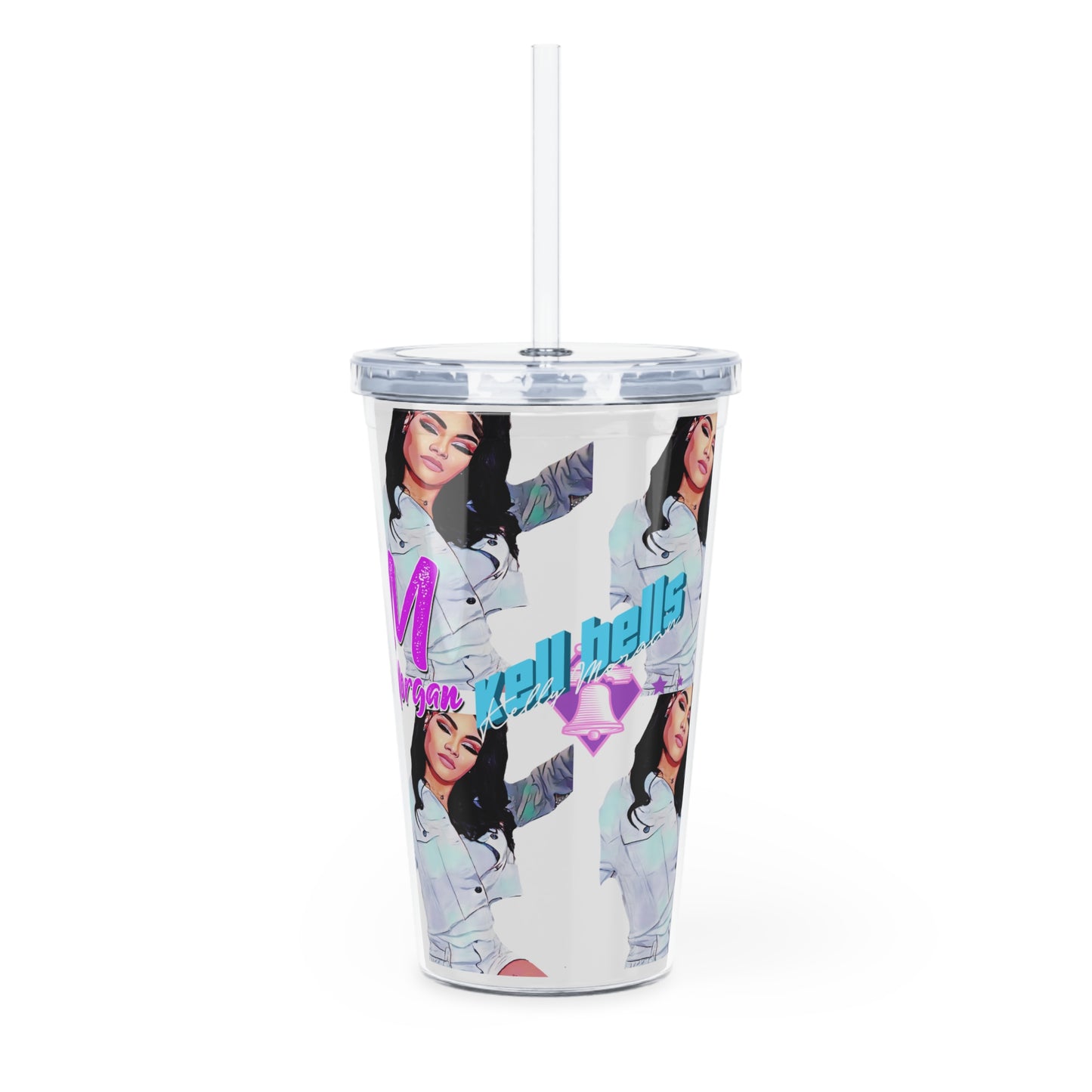Tumbler with Straw ( Kelly Edition)