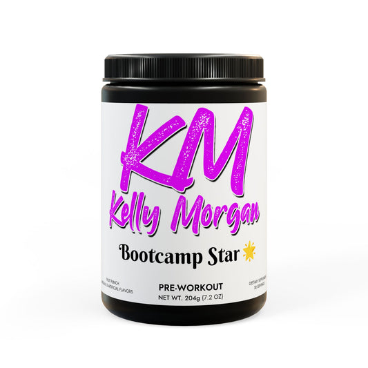 Pre-Workout Supplement, ( Become a bootcamp star ) Fruit Punch (204g, 7.1oz)